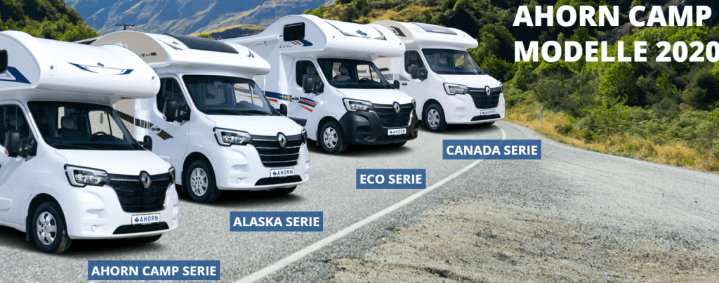 Ahorn Camp Modelle 2020